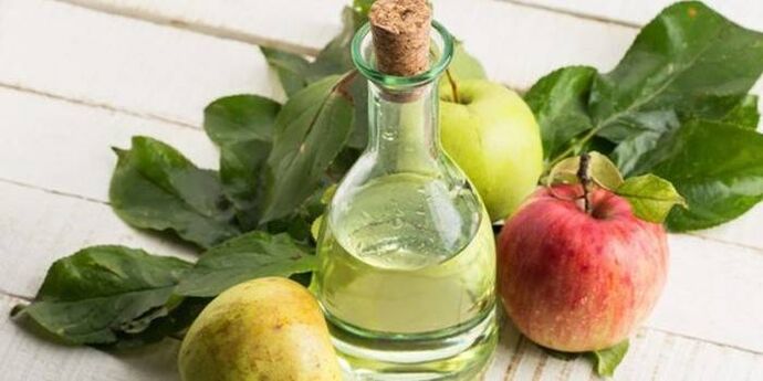 Apple cider vinegar for nail fungus.